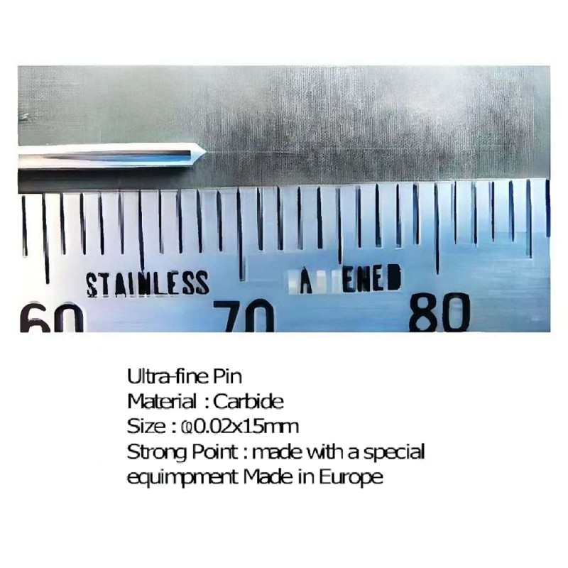 Ultra-fine Pin (Carbide) ｜ พินความละเอียดสูงสำหรับงานแม่พิมพ์และงานละเอียดพิเศษ